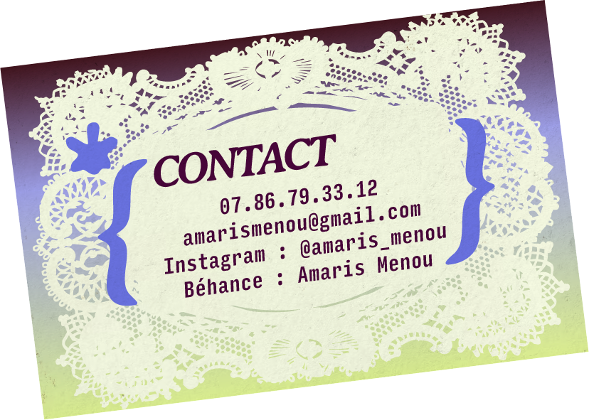 Carte de visite Amaris Menou